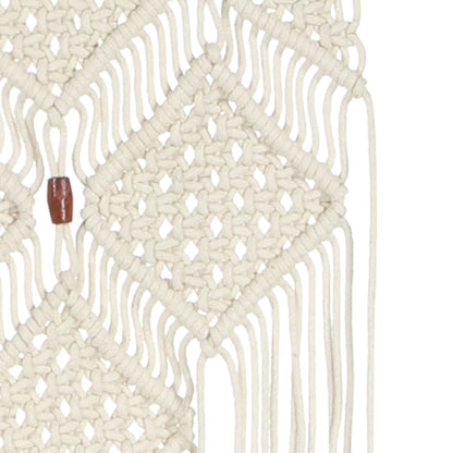 Wandhanger macramé 40x80 cm katoen
