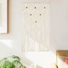 Wandhanger macramé 40x80 cm katoen