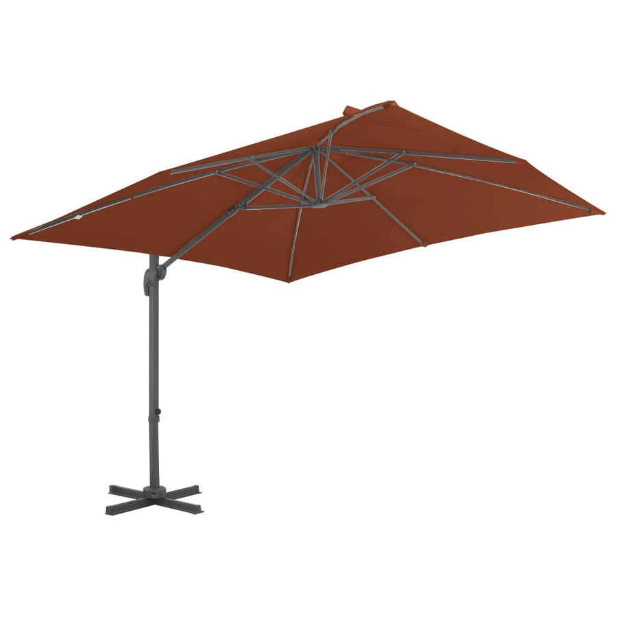 Zweefparasol Met Aluminium Paal Kleurig 1