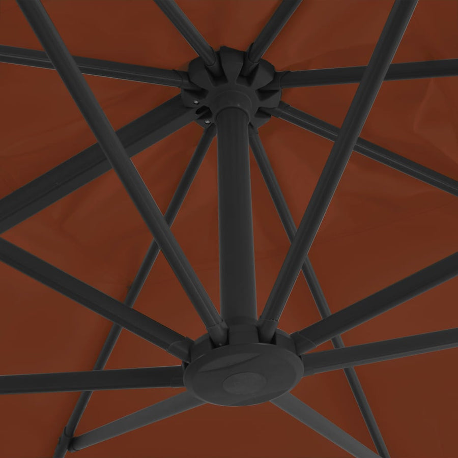 Zweefparasol Met Aluminium Paal Kleurig 1