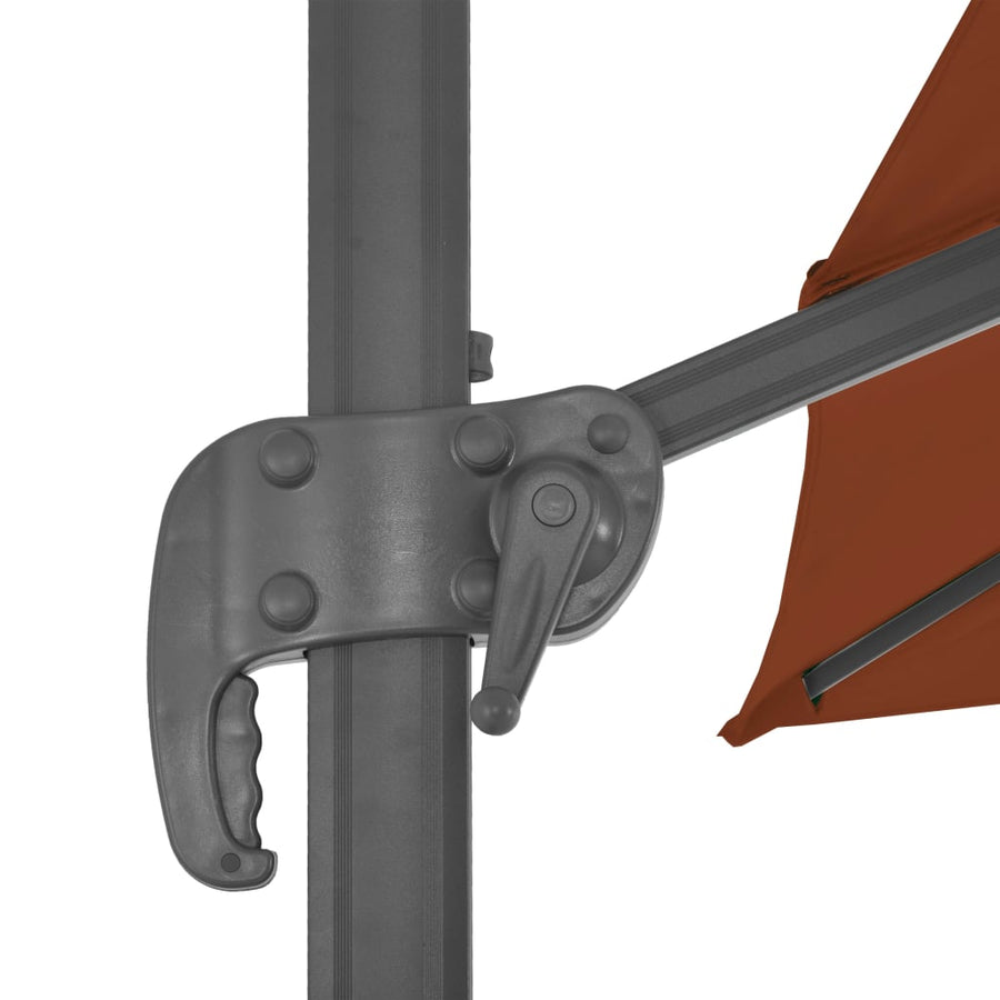 Zweefparasol Met Aluminium Paal Kleurig 1