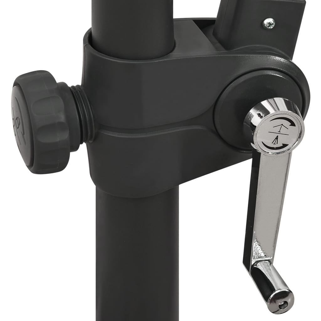 Zweefparasol Met Paal En Led-Verlichting 300 Cm Kleurig Zand