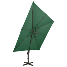 Zweefparasol Met Dubbel Dak 300 x 300 cm