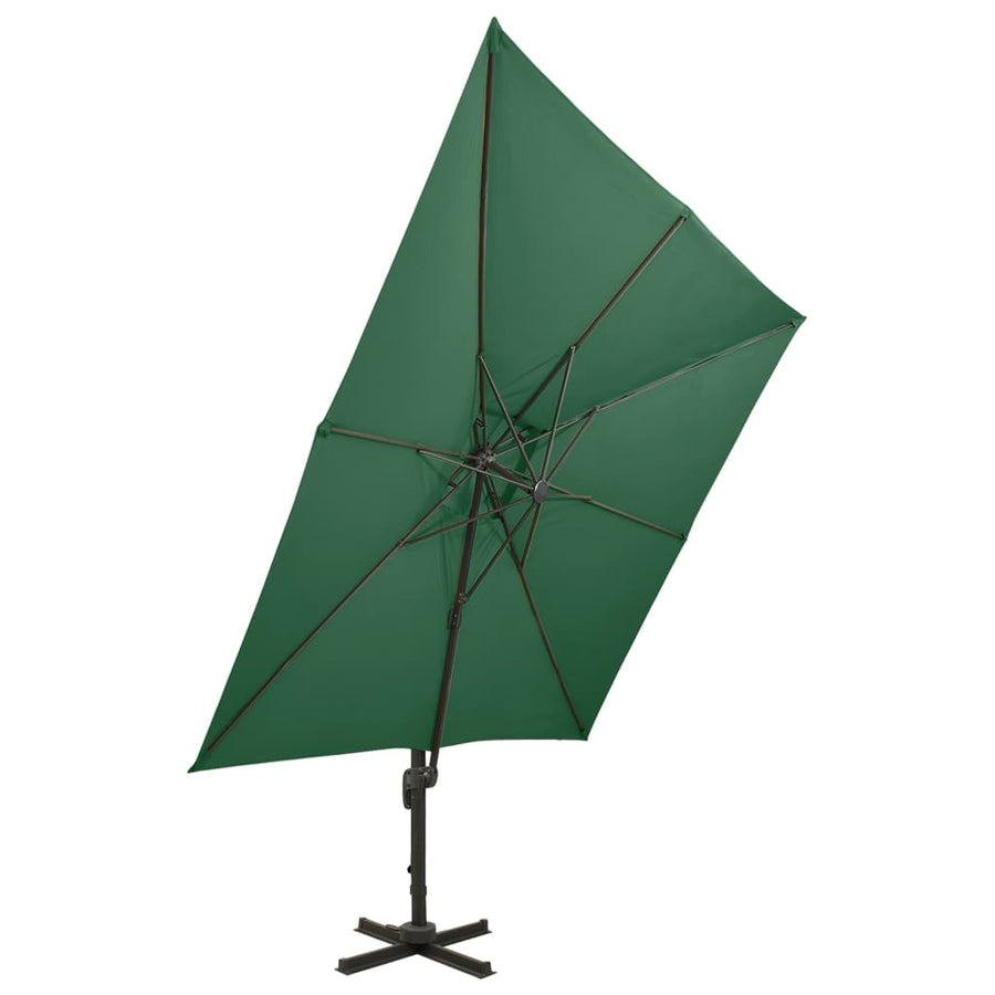 Zweefparasol Met Dubbel Dak 300 x 300 cm