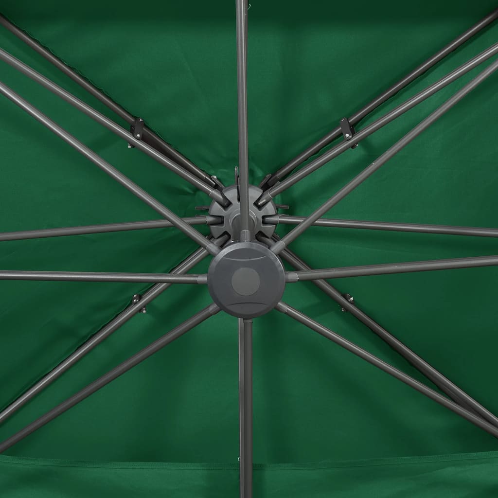 Zweefparasol Met Dubbel Dak 400X300 Cm 300 x 400 cm