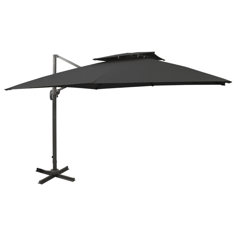 Zweefparasol Met Dubbel Dak 300 x 300 cm
