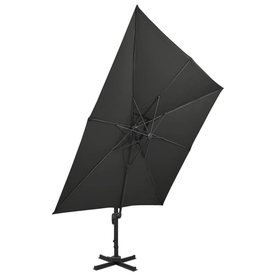 Zweefparasol Met Dubbel Dak 300 x 300 cm