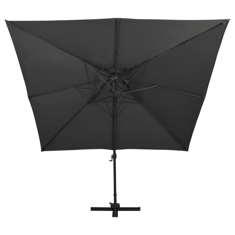 Zweefparasol Met Dubbel Dak 300 x 300 cm