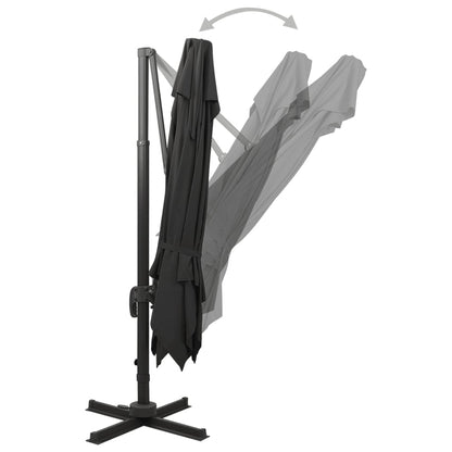 Zweefparasol Met Dubbel Dak 300 x 300 cm