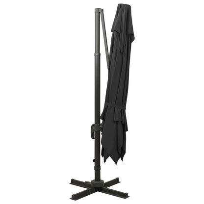 Zweefparasol Met Dubbel Dak 300 x 300 cm