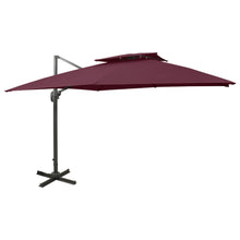 Zweefparasol Met Dubbel Dak 300 x 300 cm