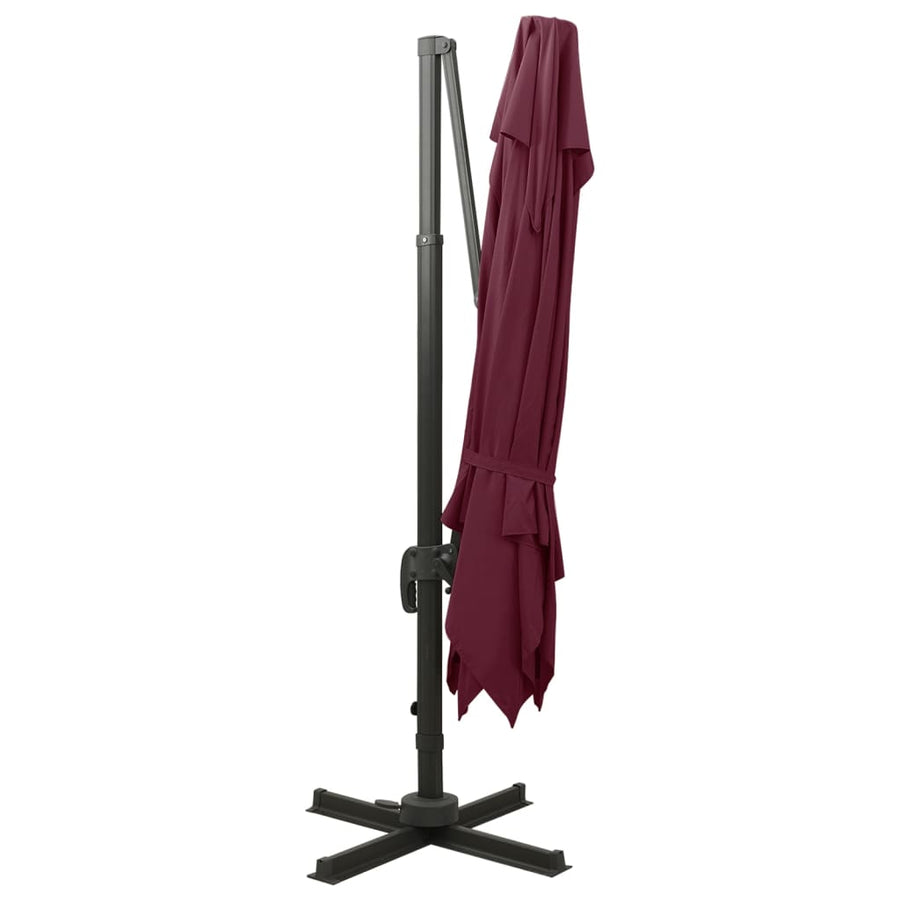 Zweefparasol Met Dubbel Dak 300 x 300 cm