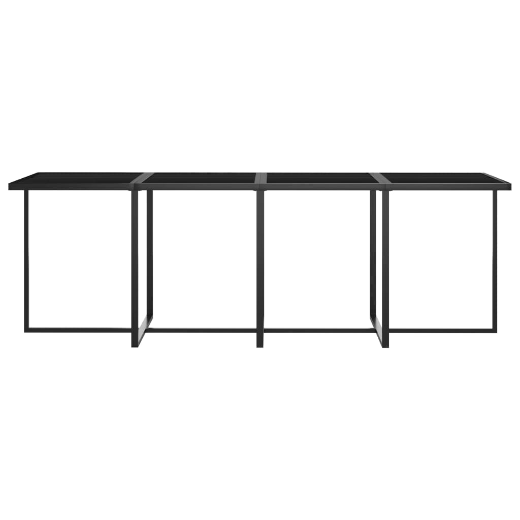 9-delige Tuinset met kussens poly rattan grijs