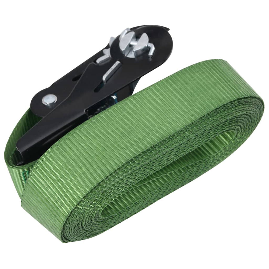 Spanbanden 4 st 800 daN 6 m groen