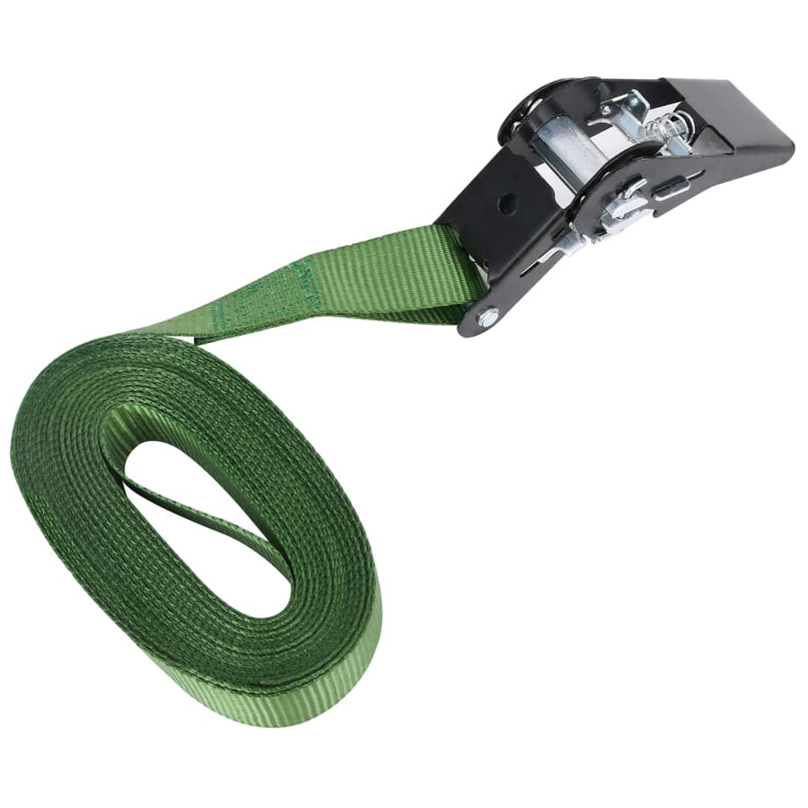 Spanbanden 20 st 800 daN 6 m groen