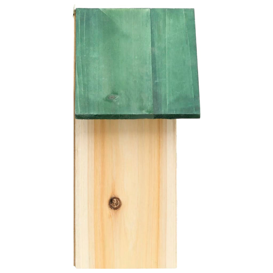 Insectenhotels 2 St 23X14X29 Cm Massief Vurenhout