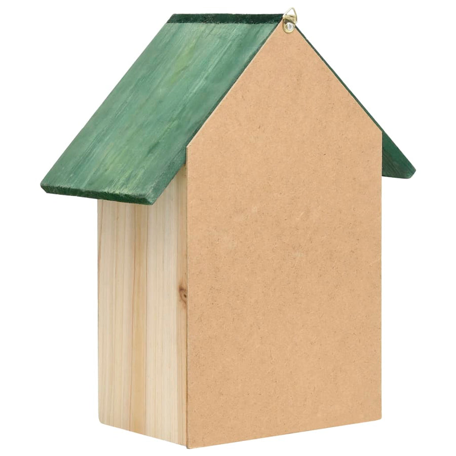 Insectenhotels 2 St 23X14X29 Cm Massief Vurenhout