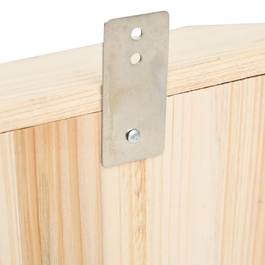 Vleermuizenkast 30X20X38 Cm Massief Vurenhout
