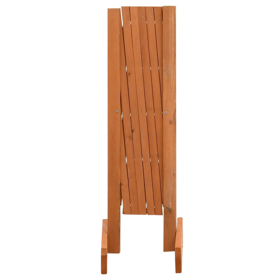 Tuinlatwerk Massief Vurenhout Oranje 120 x 60 cm orange