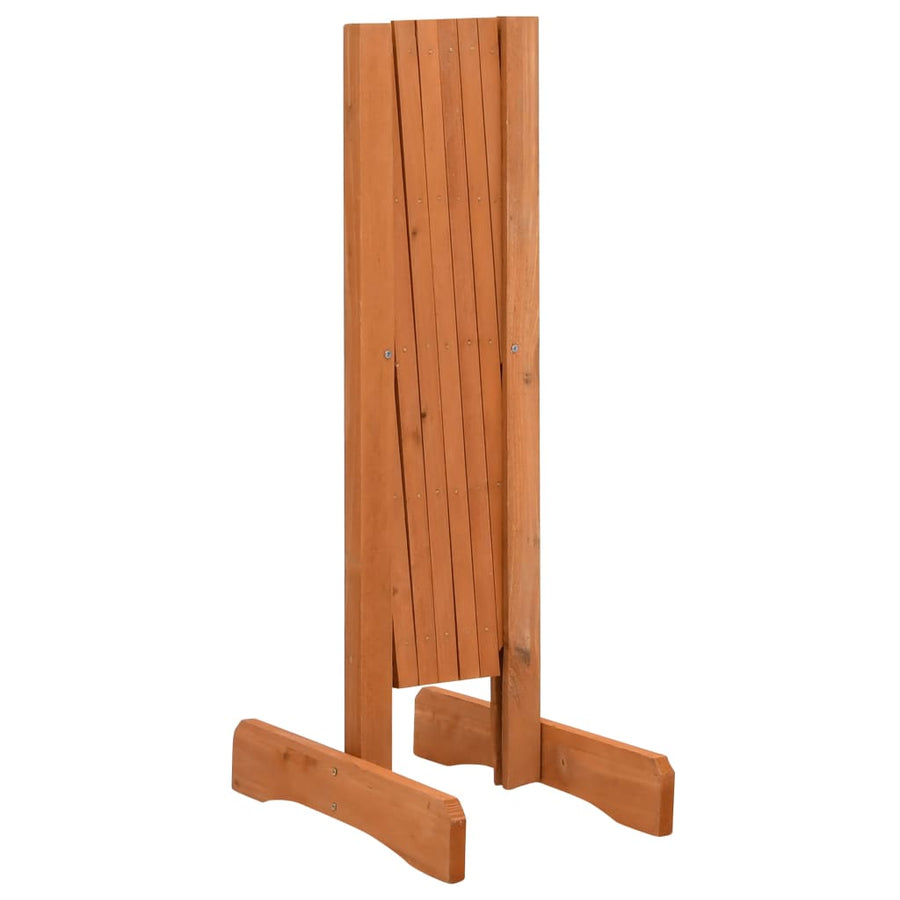 Tuinlatwerk Massief Vurenhout Oranje 120 x 60 cm orange