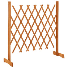 Tuinlatwerk 120x90 cm massief vurenhout oranje