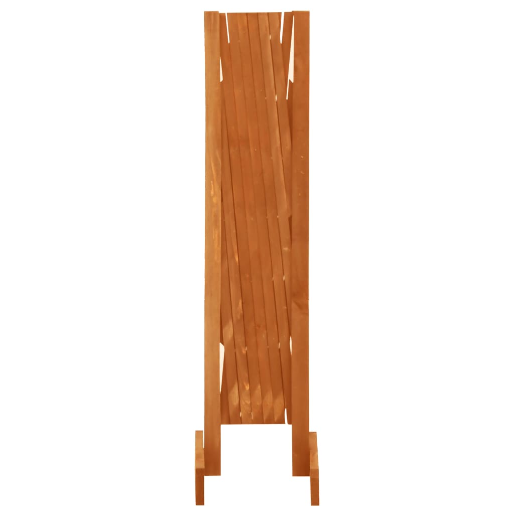 Tuinlatwerk 120x90 cm massief vurenhout oranje