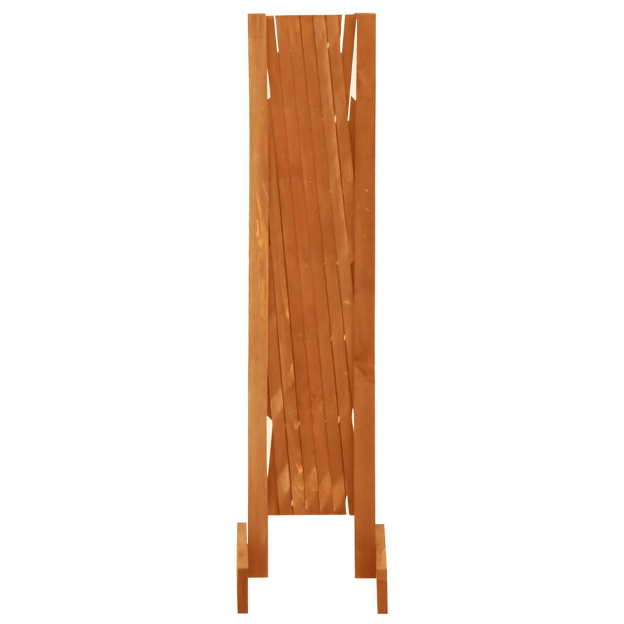 Tuinlatwerk 120x90 cm massief vurenhout oranje
