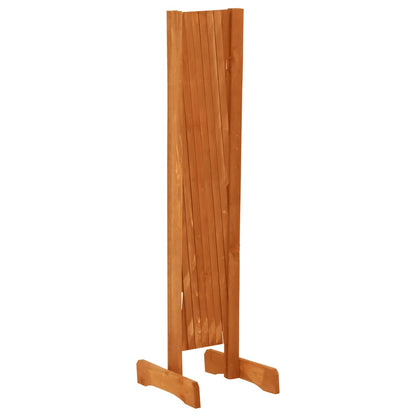 Tuinlatwerk 120x90 cm massief vurenhout oranje
