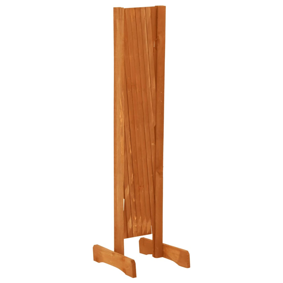 Tuinlatwerk 120x90 cm massief vurenhout oranje