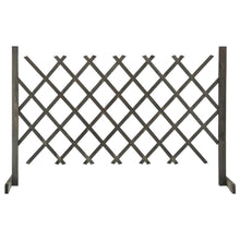 Tuinlatwerk 120x90 cm massief vurenhout grijs 120 x 90 cm Grijs
