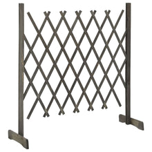 Tuinlatwerk 120x90 cm massief vurenhout grijs 120 x 90 cm Grijs