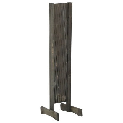 Tuinlatwerk 120x90 cm massief vurenhout grijs 120 x 90 cm Grijs