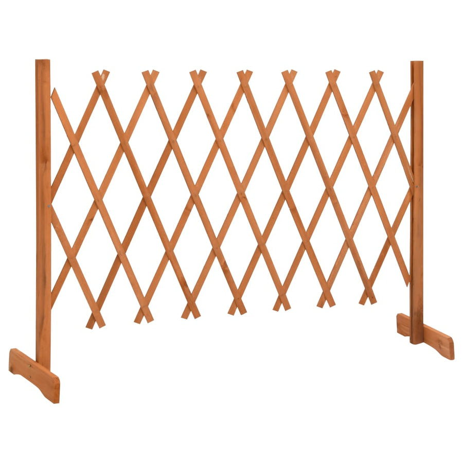 Tuinlatwerk 150x80 cm massief vurenhout oranje 150 x 80 cm orange