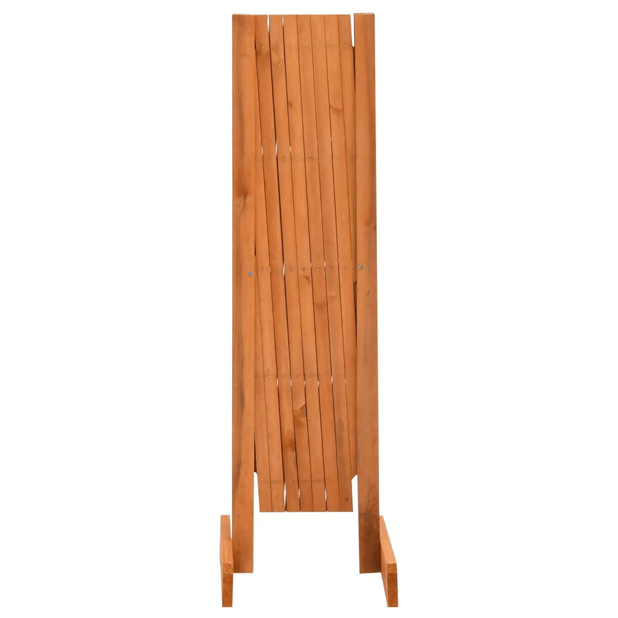 Tuinlatwerk 150x80 cm massief vurenhout oranje 150 x 80 cm orange
