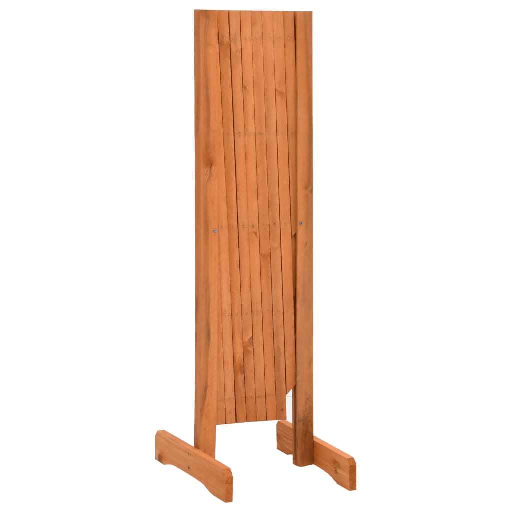 Tuinlatwerk 150x80 cm massief vurenhout oranje 150 x 80 cm orange