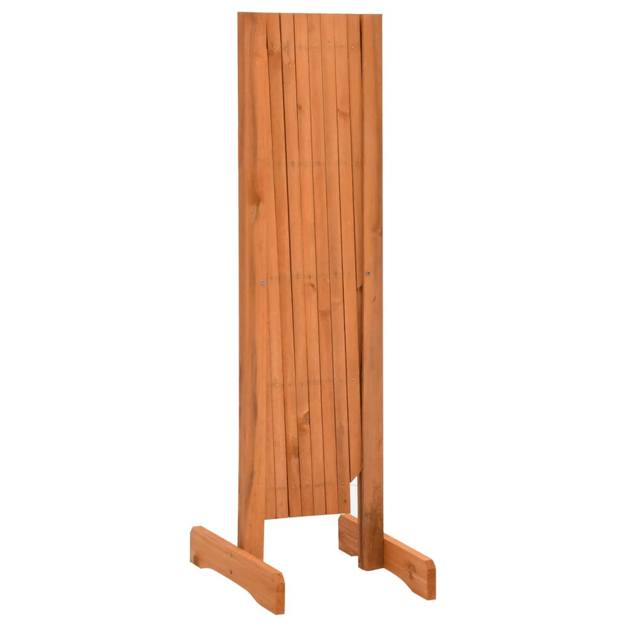 Tuinlatwerk 150x80 cm massief vurenhout oranje 150 x 80 cm orange