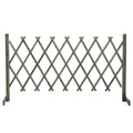 Garden trellis 150x80 cm solid spruce wood grey