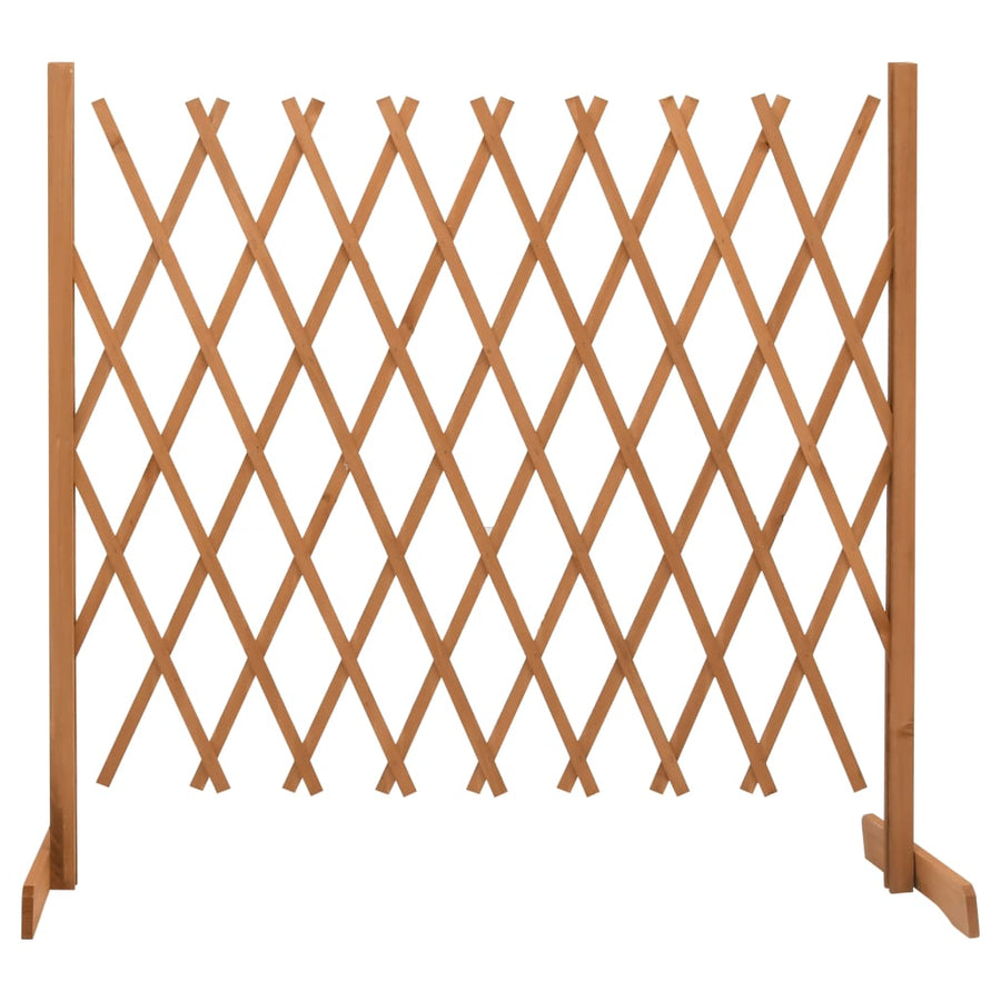 Tuinlatwerk 120X60 Cm Massief Vurenhout Oranje