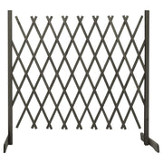 Tuinlatwerk 180x100 cm massief vurenhout grijs
