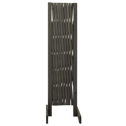 Tuinlatwerk 180x100 cm massief vurenhout grijs 180 x 100 cm Grijs