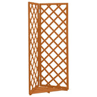 Latwerk Hoekmodel 50X50X145 Cm Massief Vurenhout Oranje orange