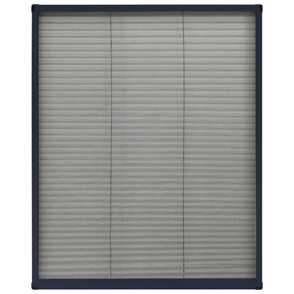 Raamhor Plissé Aluminium Kleurig 60 x 80 cm Antraciet