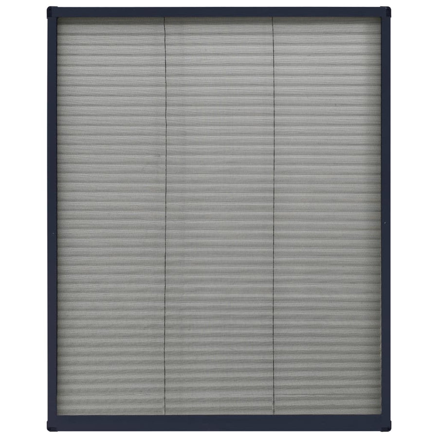 Raamhor Plissé Aluminium Kleurig 60 x 80 cm Antraciet