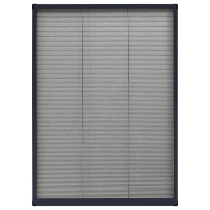 Raamhor Plissé 80X120 Cm Aluminium Antracietkleurig 80 x 120 cm