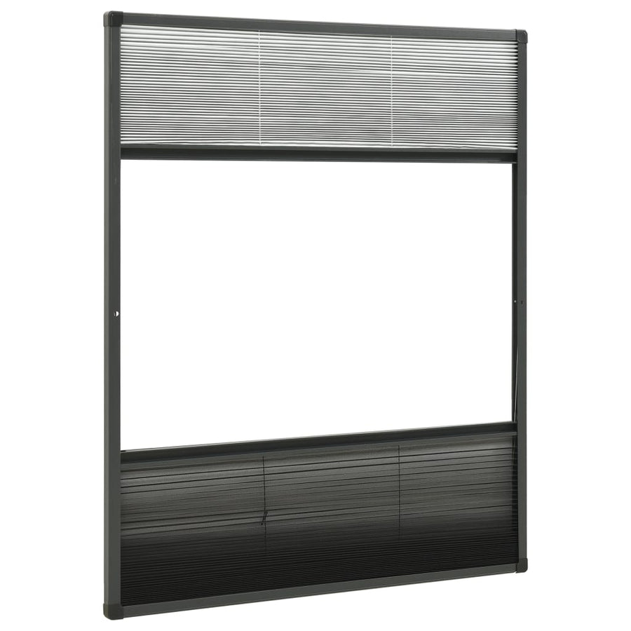 Raamhor Plissé Met Verduistering 60X80 Cm Aluminium 60 x 80 cm Antraciet
