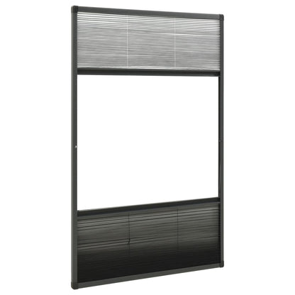 Raamhor Plissé Met Verduistering 80X160 Cm Aluminium 80 x 160 cm Antraciet