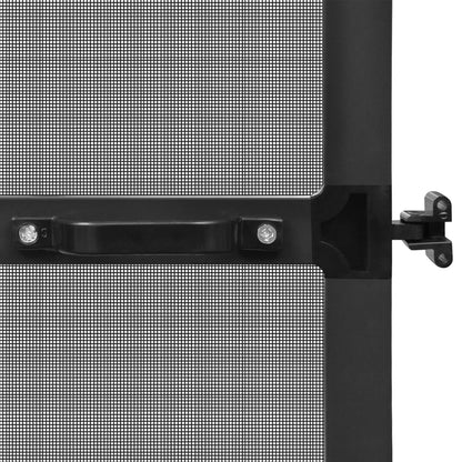 Hordeur Met Scharnieren 100 x 215 cm Antraciet