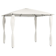 Prieel 3x3x2,6 m crèmekleurig