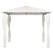 Prieel Met Paalhoezen 160 G/M² 3X3X2,6 M Kleurig 3 x 3 x 2.6 m Crème Met zijwand