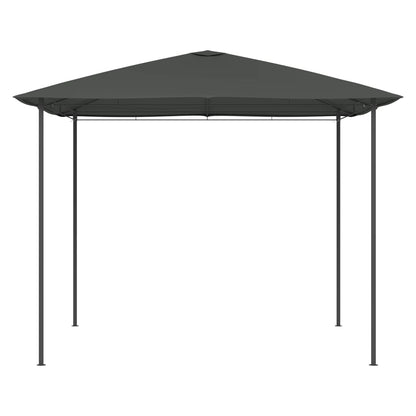 Prieel 160 g/m² 3x3x2,6 m antracietkleurig